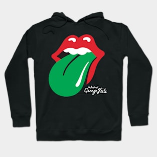 Hot Lips, Green Tongue Hoodie